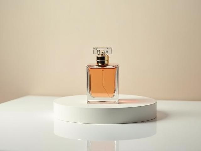 Studio product photography of a high-end luxury item on a minimalist background.